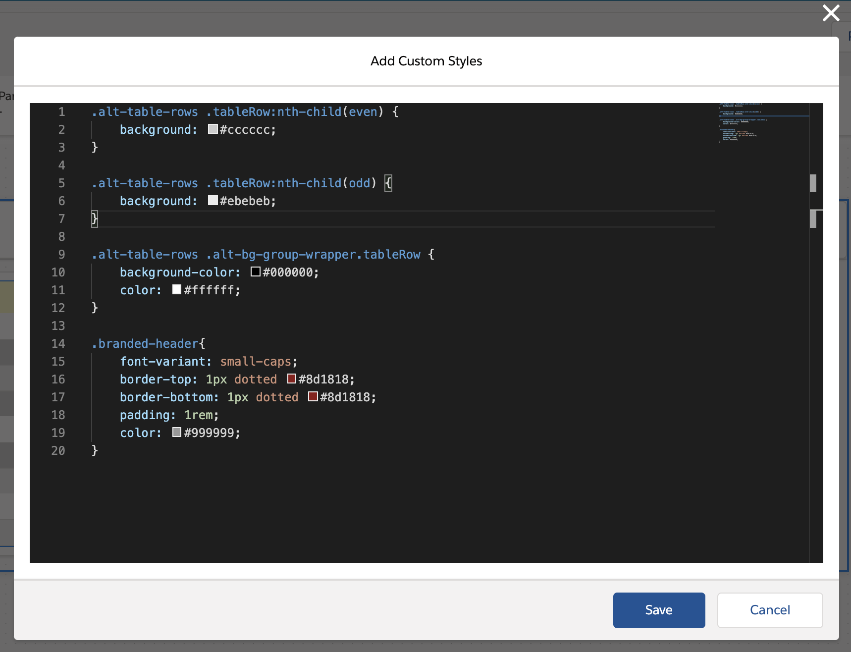 FlexCards Add Custom CSS feature: apply classes