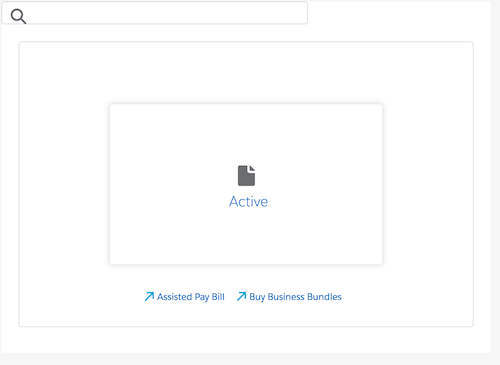 Screenshot of cardOpenState template