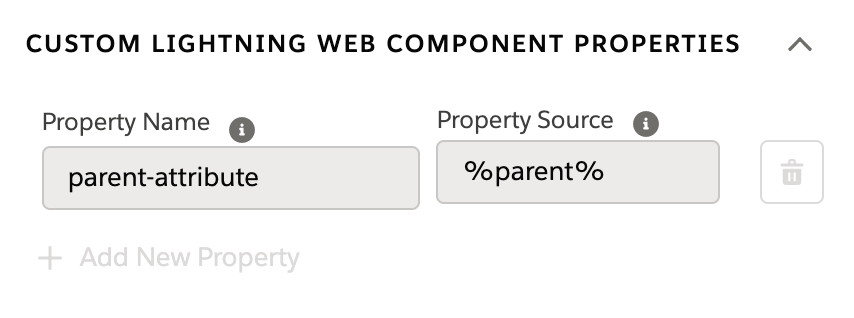 Example parent-attribute property configuration.