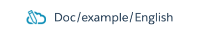 The name of an LWC OmniScript component as it appears in Community and Lightning component lists.