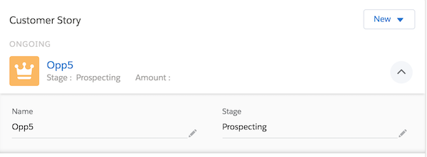 Screenshot of storyEditStateFlyout template