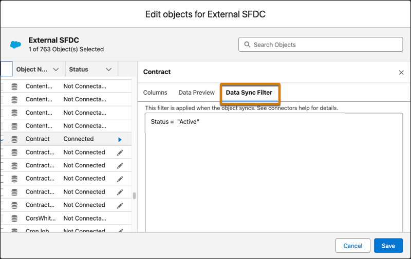 The Preview Source Data page shows a sample of records for the selected fields.