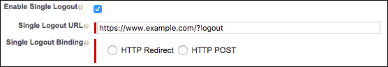 Single Logout für SAML-Identitätsanbieter