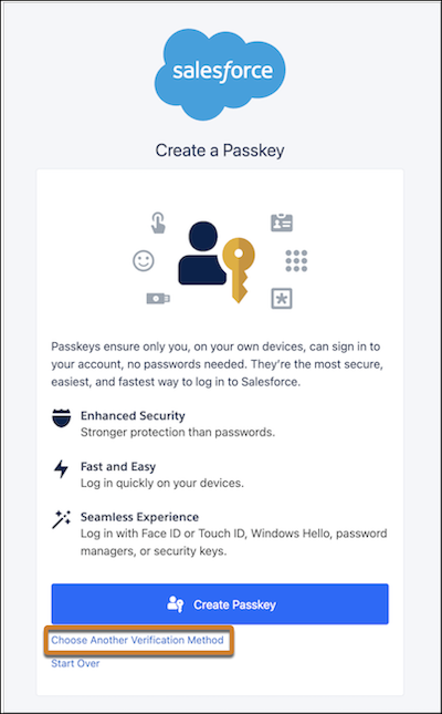SSO 공급자가 허용되는 MFA 메서드를 사용하지 않는 경우 비권한 사용자에 대한 Passkey 프롬프트 만들기(피싱 방지 또는 표준 모두)