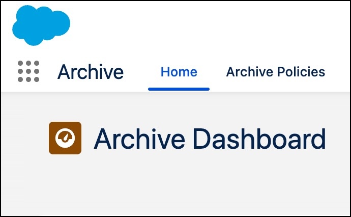 New Archive native app landing page